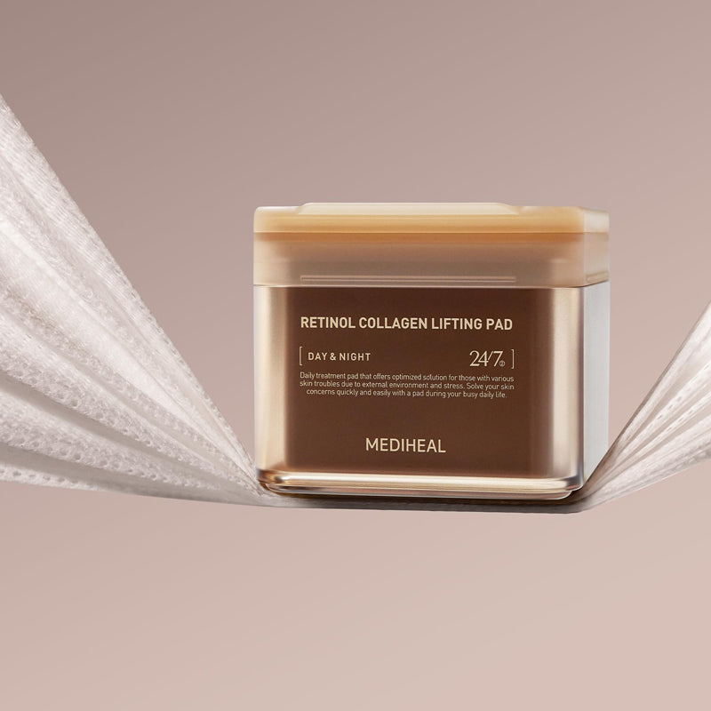 MEDIHEAL Retinol Collagen Lifting Pad | BONIIK Best Korean Beauty Skincare Makeup Store in Australia