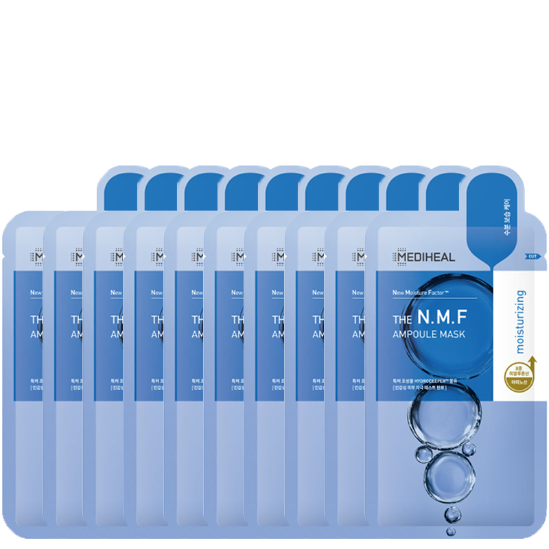 MEDIHEAL The N.M.F Ampoule Mask Bundle (10pcs) | BONIIK Australia
