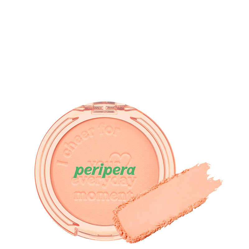PERIPERA Pure Blushed Sunshine Cheek 19 Enjoy Coral | BONIIK Best Korean Beauty Skincare Makeup Store in Australia