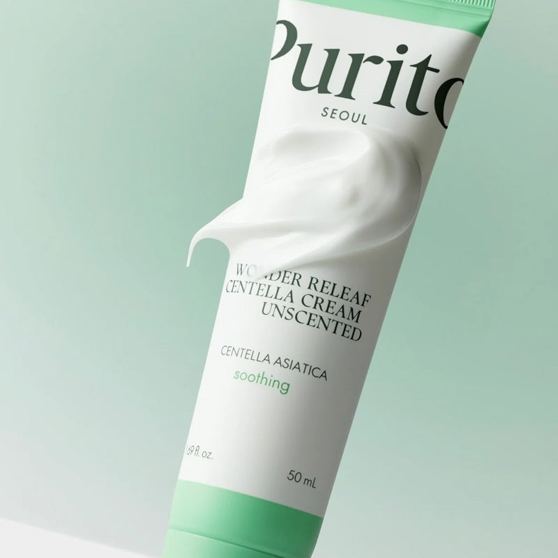 PURITO Wonder Releaf Centella Cream Unscented | BONIIK Best Korean Beauty Skincare Makeup Store in Australia