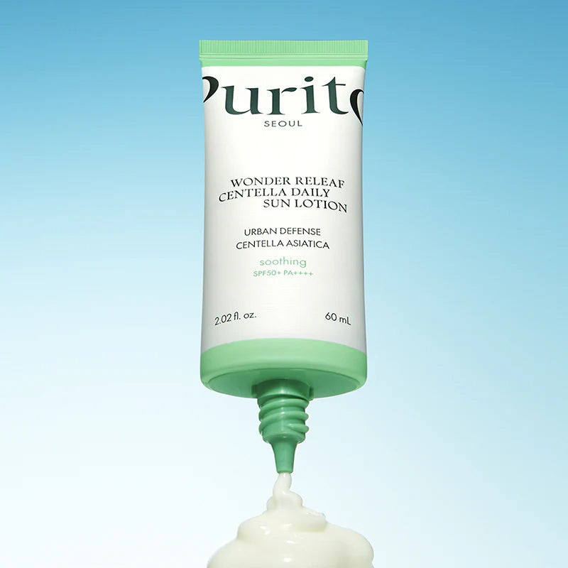 PURITO Wonder Releaf Centella Daily Sun Lotion | BONIIK Best Korean Beauty Skincare Makeup Store in Australia