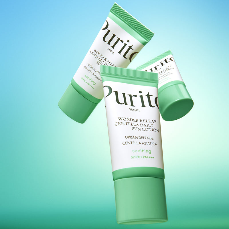 PURITO Wonder Releaf Centella Daily Sun Lotion | BONIIK Best Korean Beauty Skincare Makeup Store in Australia