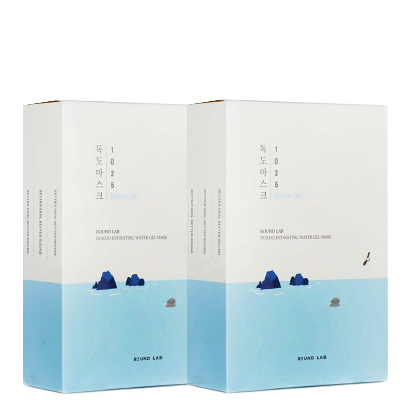 ROUND LAB 1025 Dokdo Hydrating Water Gel Mask | BONIIK Best Korean Beauty Skincare Makeup Store in Australia