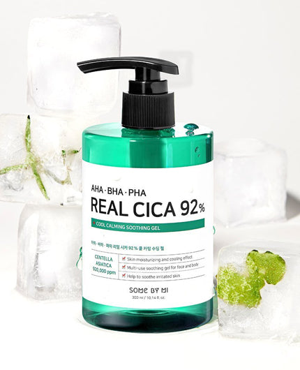 SOME BY MI AHA BHA Real Cica 92% Cool Calming Soothing Gel | Moisturiser | BONIIK | Best Korean Beauty Skincare Makeup in Australia
