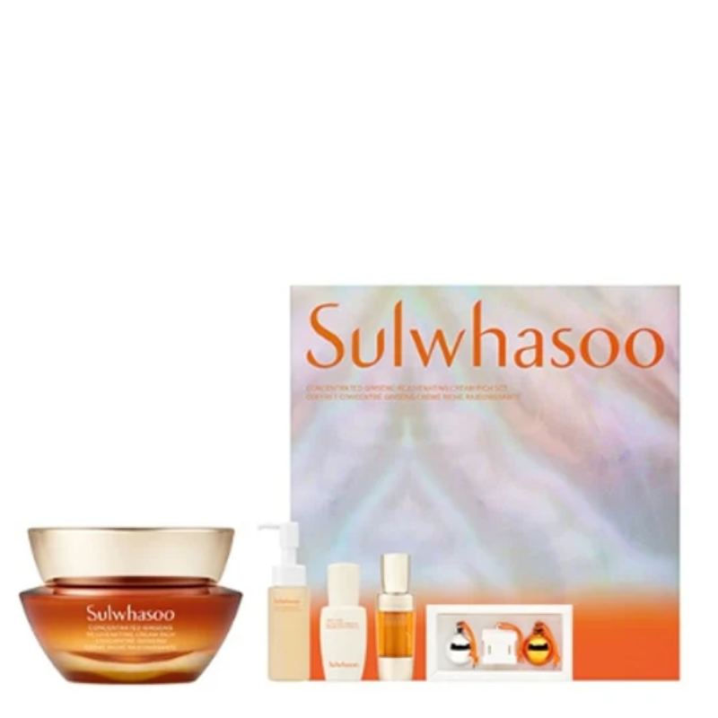 SULWHASOO Ginseng Rejuvenating Cream Rich Set | BONIIK Best Korean Beauty Skincare Makeup Store in Australia