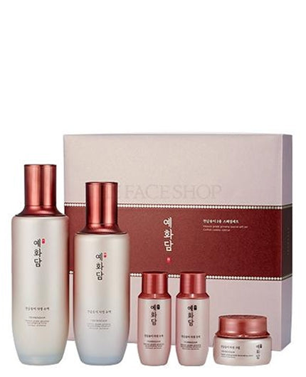 THE FACE SHOP Yehwadam Heaven Grade Ginseng Rejuvenating Special Gift Set | SKIN CARE SET | BONIIK