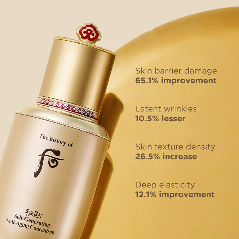 THE HISTORY OF WHOO Bichup Self-Generating Anti-Aging Concentrate | BONIIK Best Korean Beauty Skincare Makeup Store in Australia