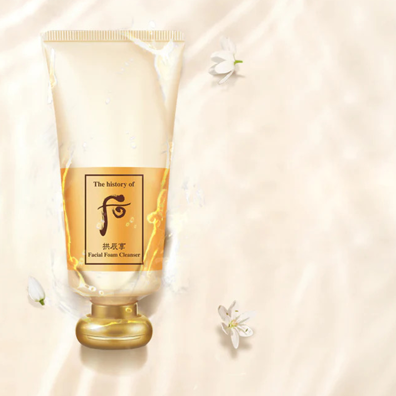 THE HISTORY OF WHOO Gongjinhyang Foam Cleanser | Face Wash | BONIIK