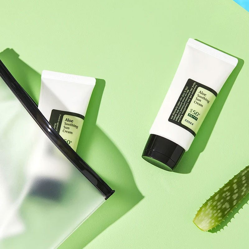 COSRX Aloe Soothing Sun Cream | Sun Care | BONIIK Best Korean Skincare Best Korean Makeup