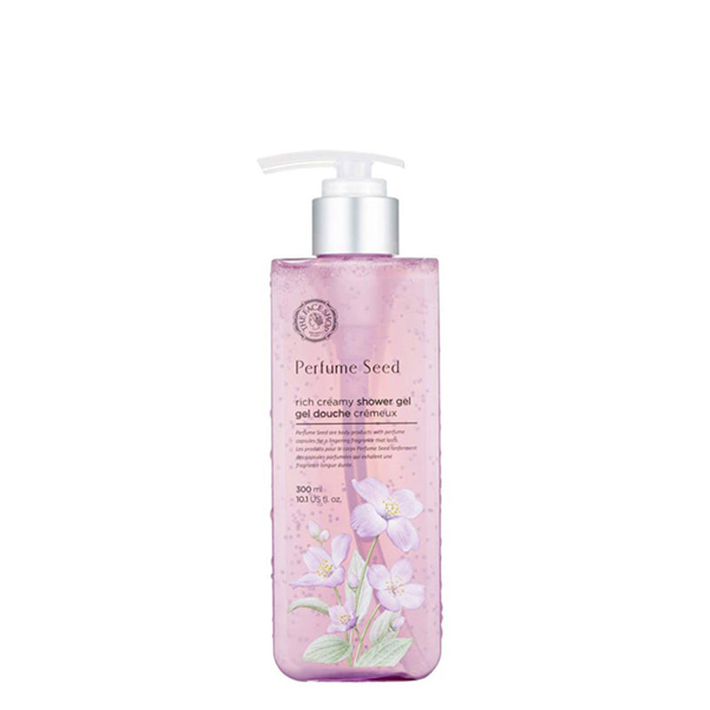 THE FACE SHOP Perfume Seed Rich Creamy Shower Gel | BONIIK Korean Skincare