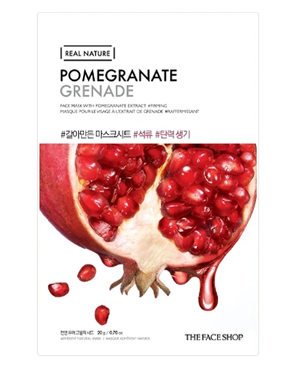 THE FACE SHOP Real Nature Pomegranate Mask Sheet | MASK | BONIIK