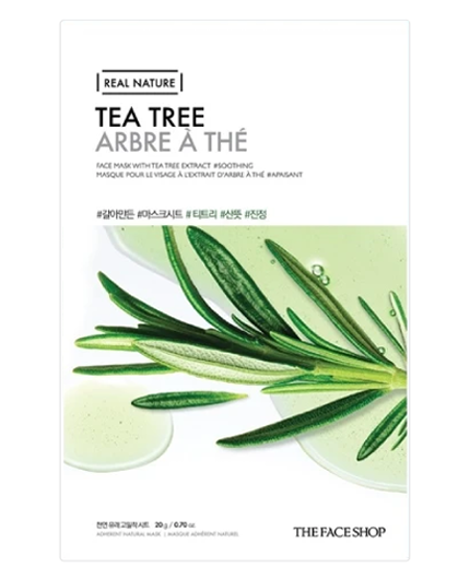 THE FACE SHOP Real Nature Tea Tree Mask Sheet | MASK | BONIIK