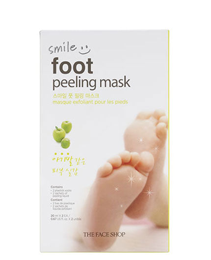 THE FACE SHOP Smile Foot Peeling Mask BONIIK Best Korean Beauty Skincare Makeup in Australia