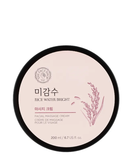 THE FACE SHOP Rice Water Bright Facial Massage Cream | CLEANSER | BONIIK