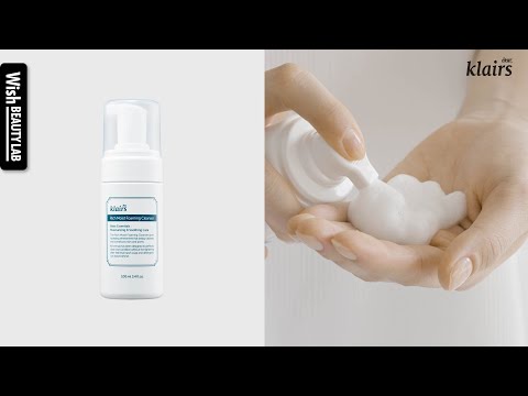 How To Use KLAIRS Rich Moist Foaming Cleanser | BONIIK
