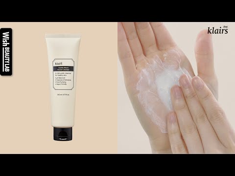 How To Use Klairs Gentle Black Facial Cleanser | BONIIK