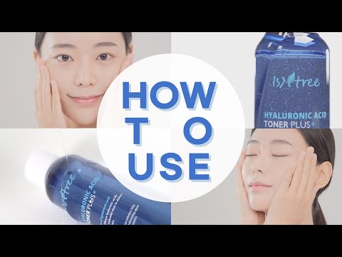 How To Use Hyaluronic Acid Toner Plus | BONIIK