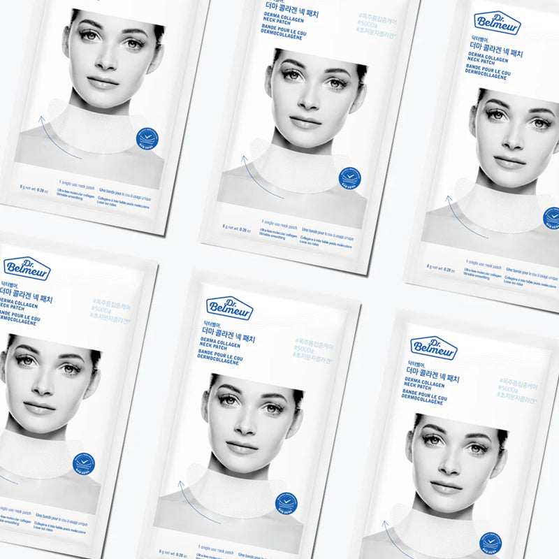 THE FACE SHOP Dr. Belmeur Derma Collagen Neck Patch | BONIIK Best Korean Beauty Skincare Makeup Store in Australia