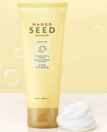 THE FACE SHOP Mango Seed Creamy Foaming Cleanser | Face Cleanser | BONIIK | Best Korean Beauty Skincare Makeup in Australia
