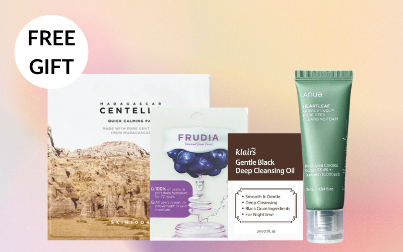 FREE Skincare Travel Sachet Kit (with $80+ spend)