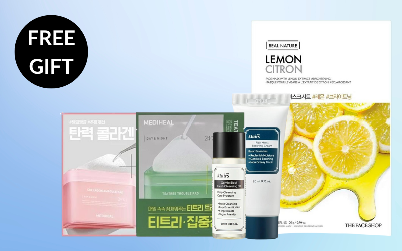 FREE K-Beauty Skincare Discovery Travel Kit