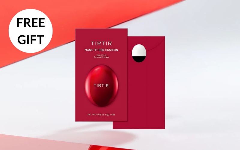 FREE TIRTIR Mask Fit Red Cushion 6 Shade Trial Kit