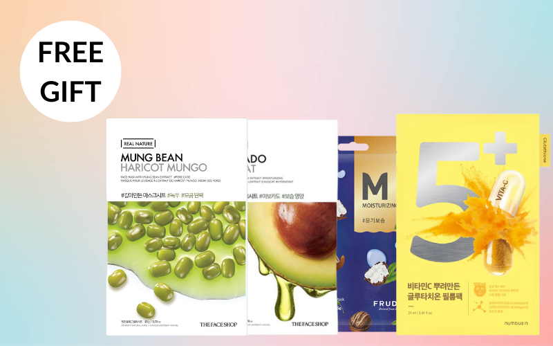 FREE Dual Sheet Mask Set (with $80+ spend)