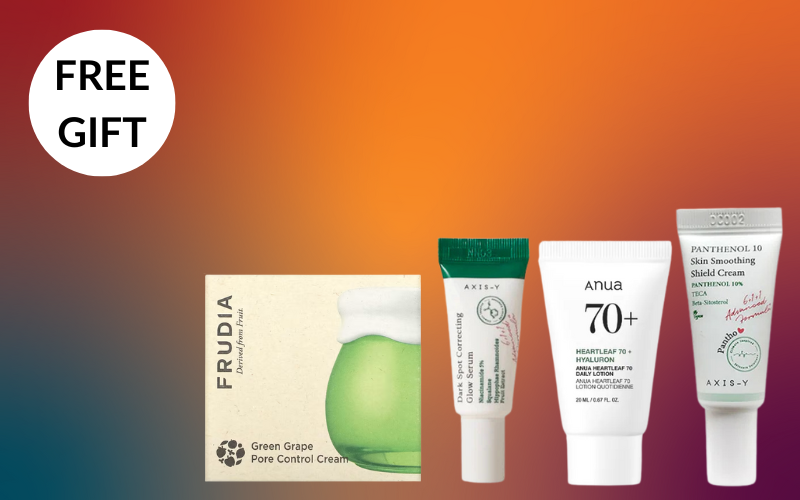 FREE K-Beauty Autumn Skin Repair Kit