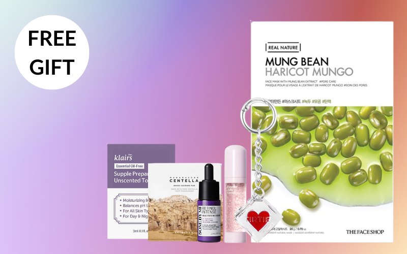 FREE K-Beauty Celebration Mixed Kit ($150+ spend)
