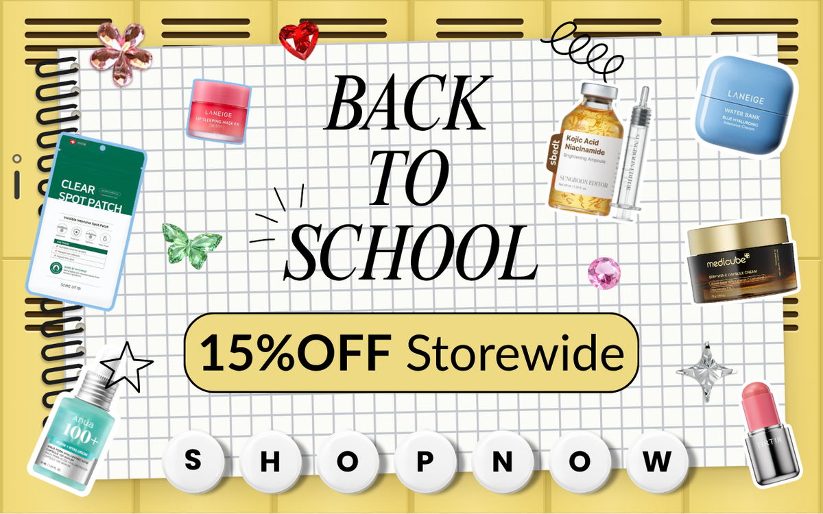 BACK TO SCHOOL, BACK TO 15% OFF 🎒