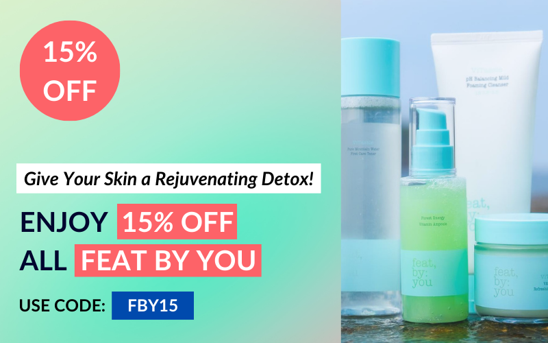 ENJOY 15% OFF ALL PRODUCTS | FEAT BY YOU