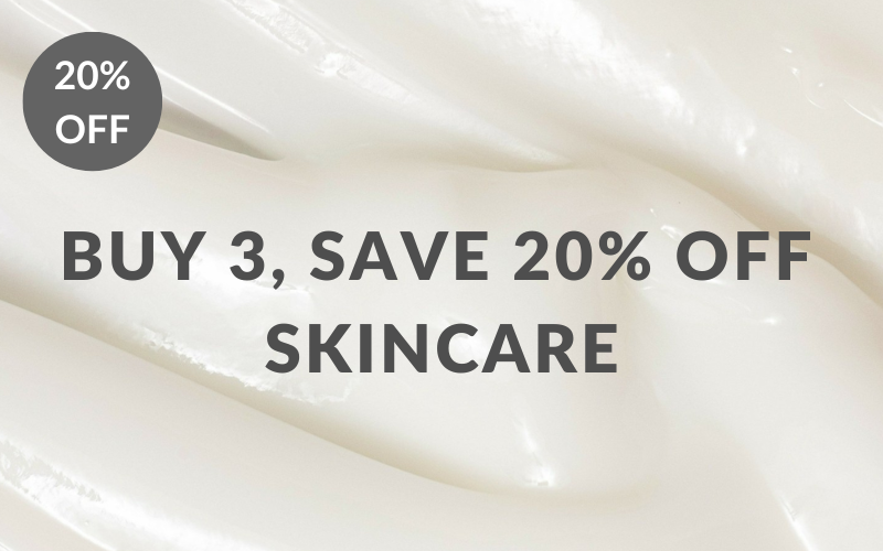 Buy 3, Save 20% off SELECTED SKINCARE