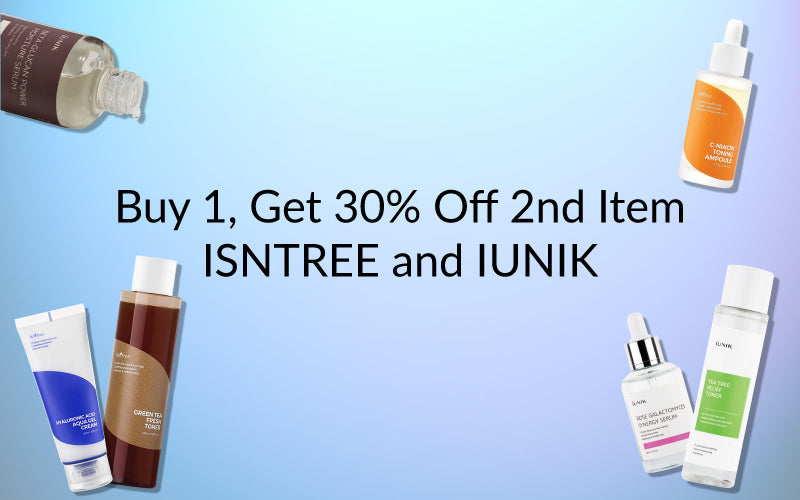 Buy 1 Get 30% Off 2nd Item IUNIK and ISNTREE | BONIIK Best Korean Beauty Skincare Makeup Store in Australia