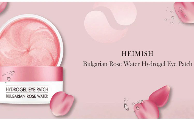 Relax and Rewind with Heimish Bulgarian Rose Water Hydrogel Eye Patch