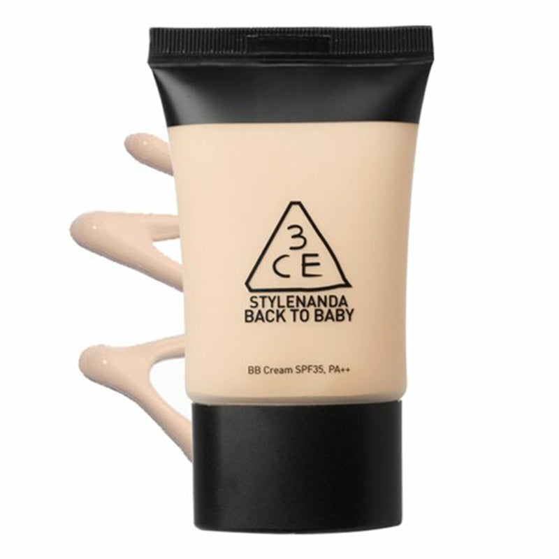 3CE Back To Baby BB Cream | BONIIK Best Korean Beauty