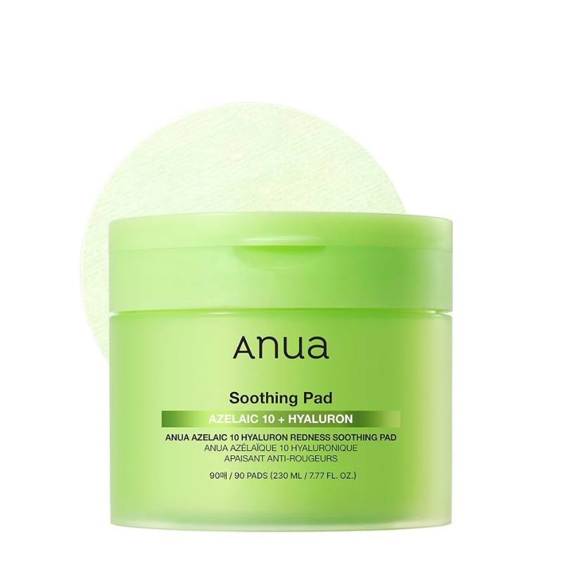 ANUAAzelaic10HyaluronRednessSoothingPad | BONIIK Australia