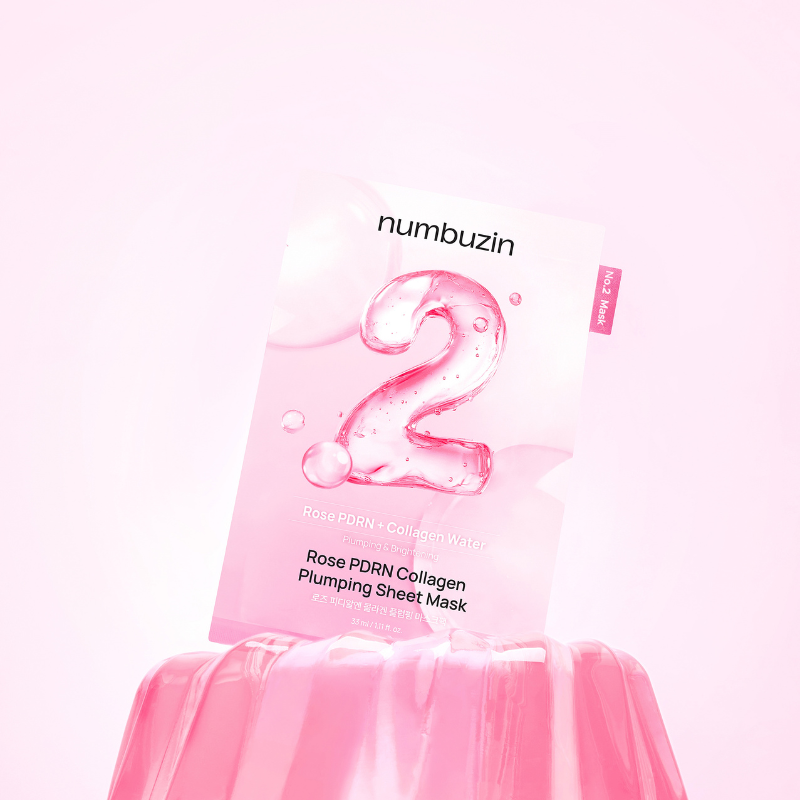 No.2 Rose Pdrn Collagen Plumping Sheet Mask
