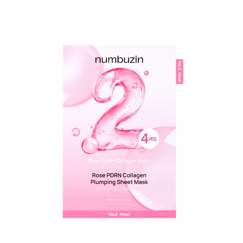 No.2 Rose Pdrn Collagen Plumping Sheet Mask