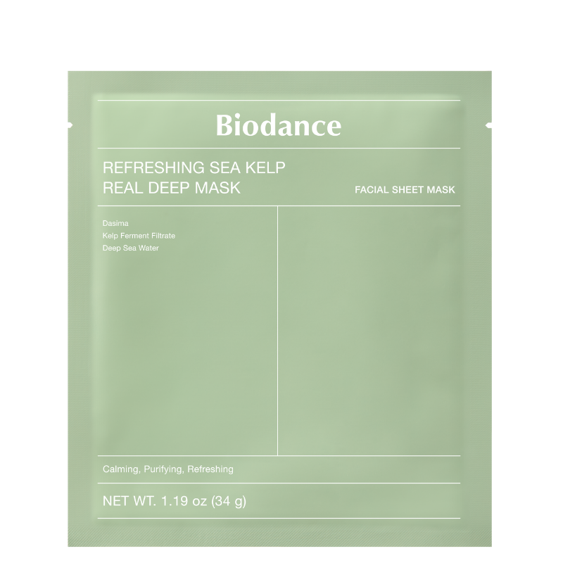 BIODANCE Refreshing Sea Kelp Real Deep Mask | BONIIK Best Korean Beauty Skincare Makeup Store in Australia