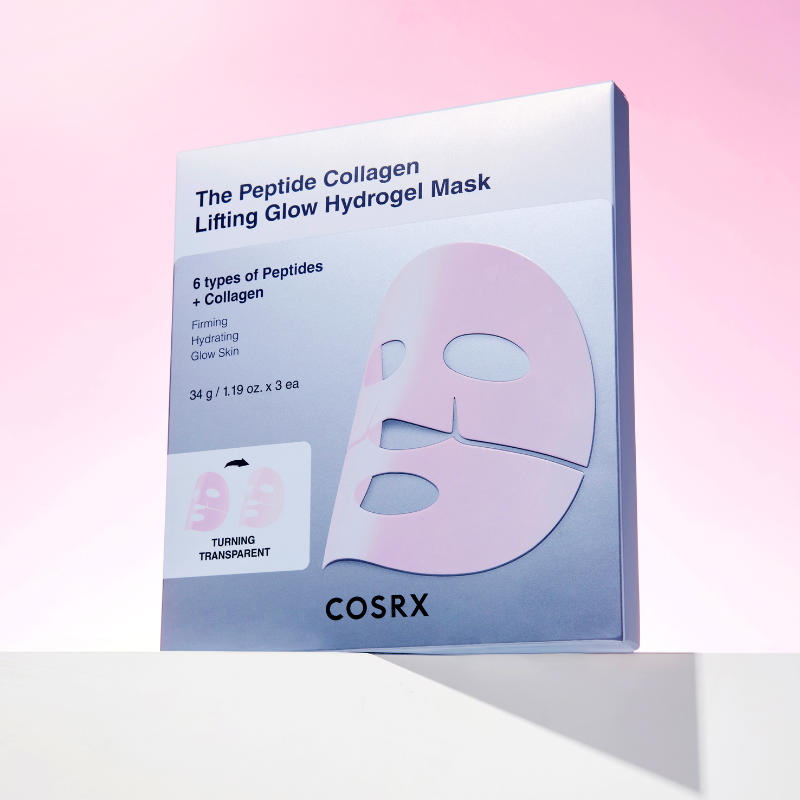 Peptide Collagen Glow Hydrogel Mask - 3pcs