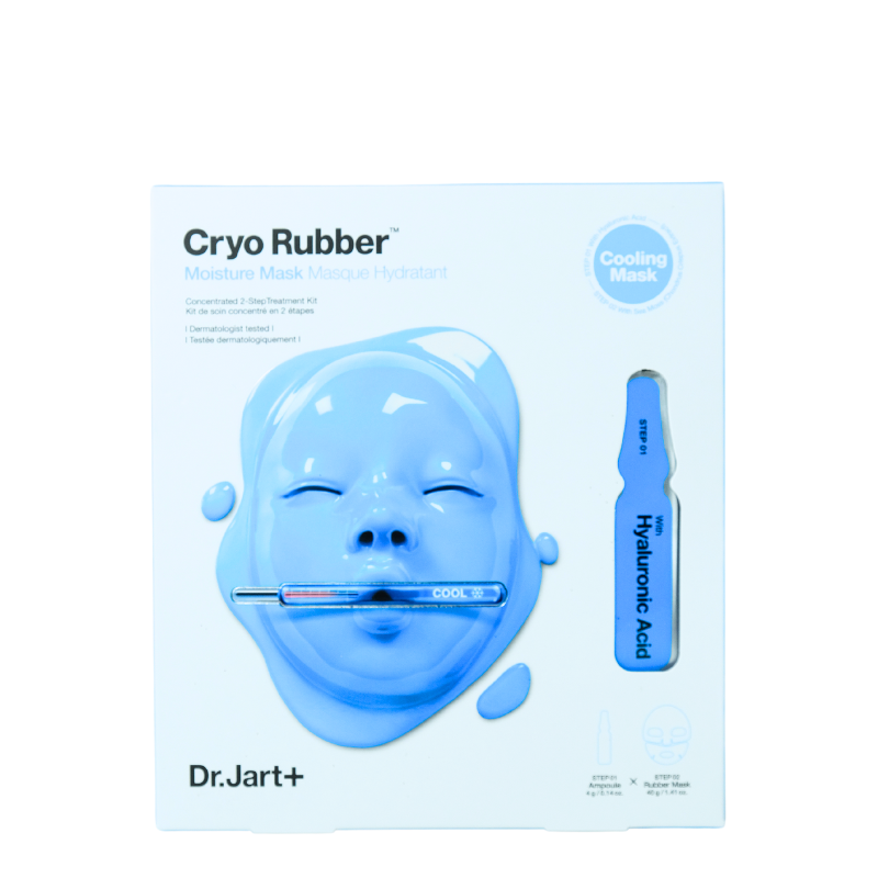 DR.JART Cryo Rubber With Moisturizing Hyaluronic Acid Mask | Hydrating Mask Sheet | BONIIK Best Korean Beauty Skincare Makeup Store in Australia