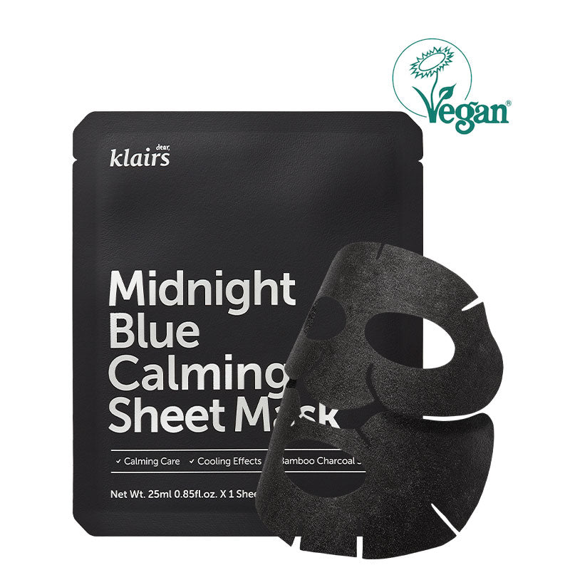KLAIRS Midnight Blue Calming Sheet Mask | BONIIK