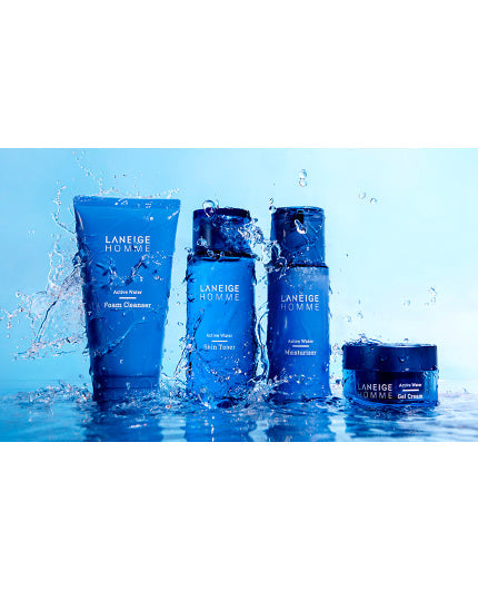 LANEIGE Homme Active Water Skin Toner | Men's Skincare | BONIIK Best Korean Beauty Skincare Makeup in Australia