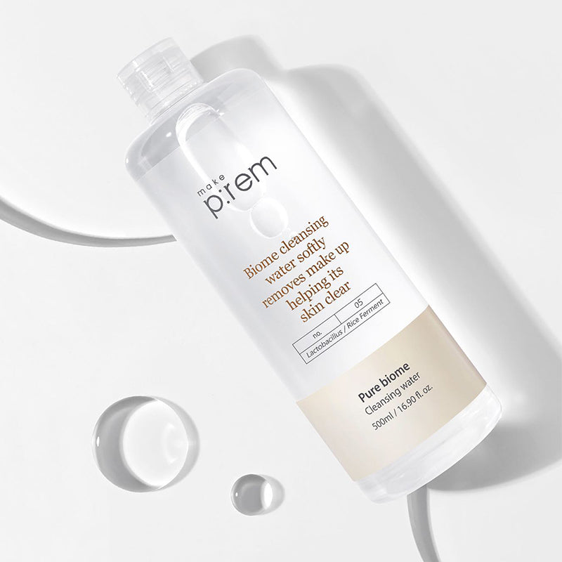 MAKE P:REM Pure Biome Cleansing Water | Cleansing Water | BONIIK Best Korean Skincare