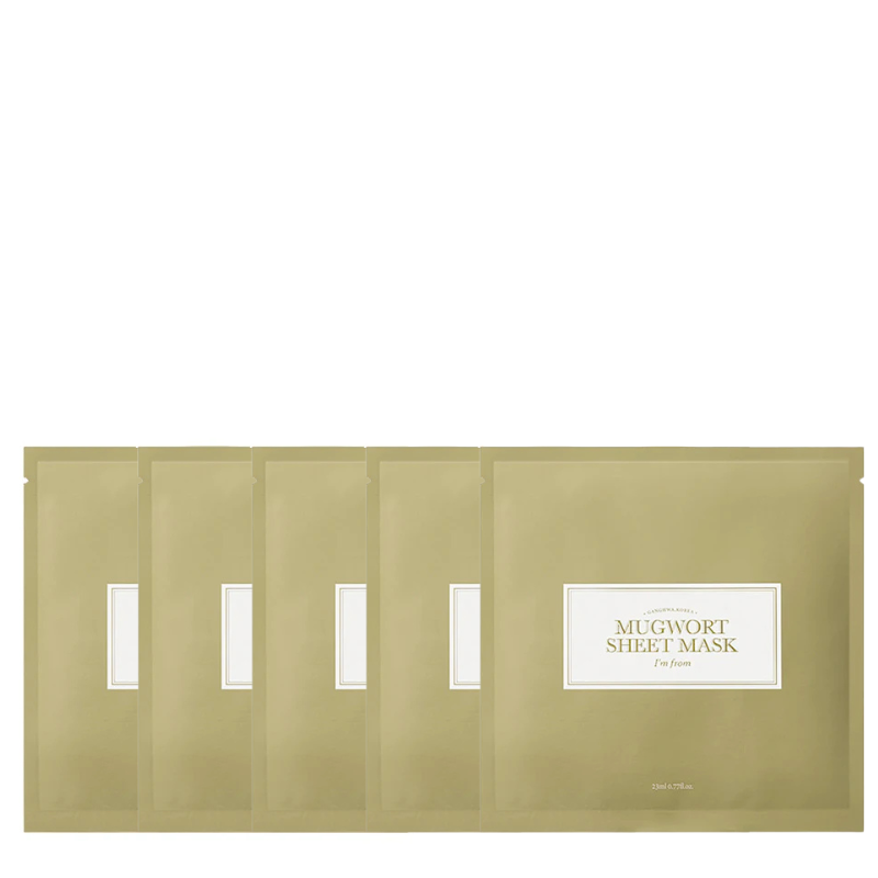 Mugwort Sheet Mask Bundle (5pcs)