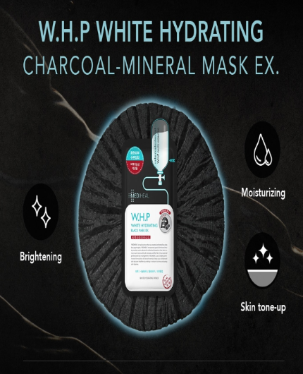 MEDIHEAL W.H.P White Hydrating Black Mask Ex | MASK | BONIIK