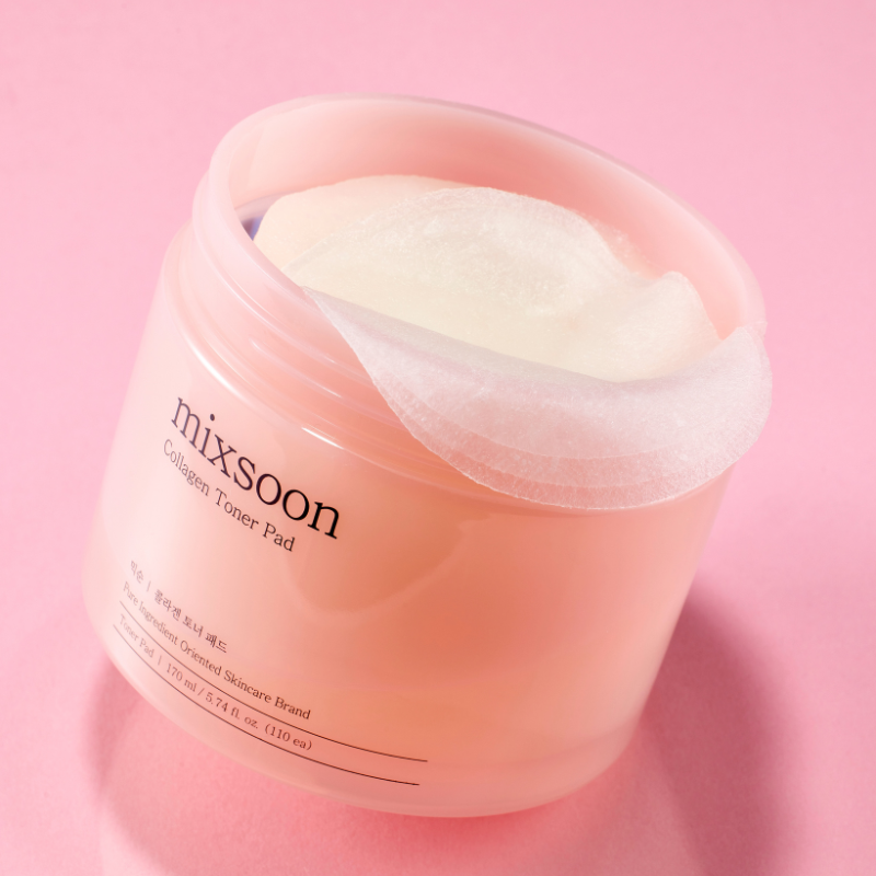 MIXSOON Collagen Toner Pad | BONIIK Best Korean Beauty Skincare Makeup Store in Australia