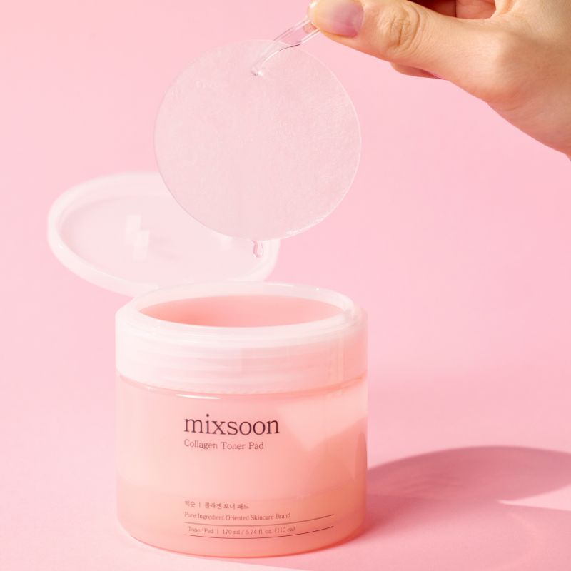 MIXSOON Collagen Toner Pad | BONIIK Best Korean Beauty Skincare Makeup Store in Australia