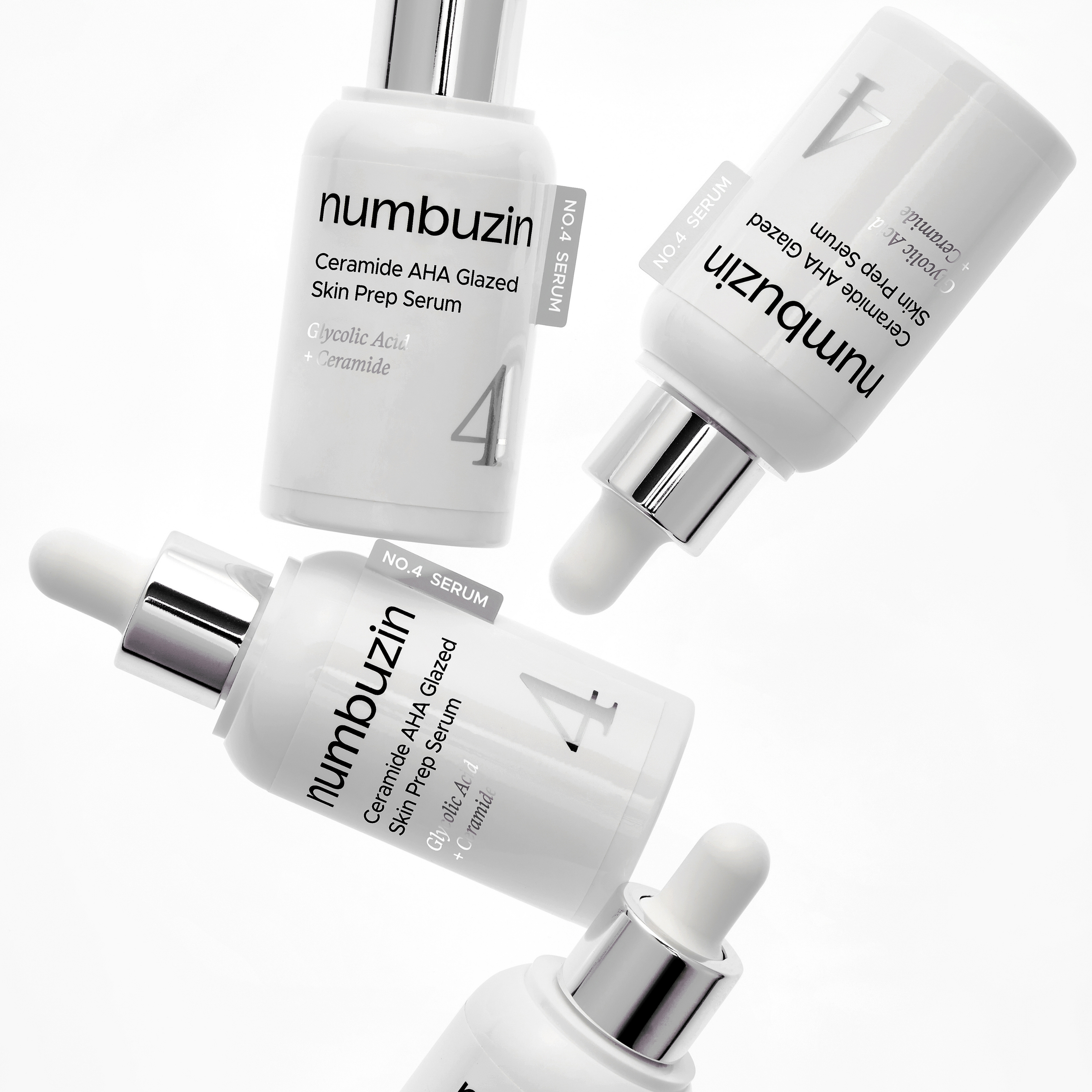 No.4 Ceramide AHA Glazed Skin Prep Serum 30ml