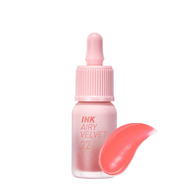 PERIPERA Ink Airy Velvet 22 Center Peach BONIIK Korean Makeup Australia